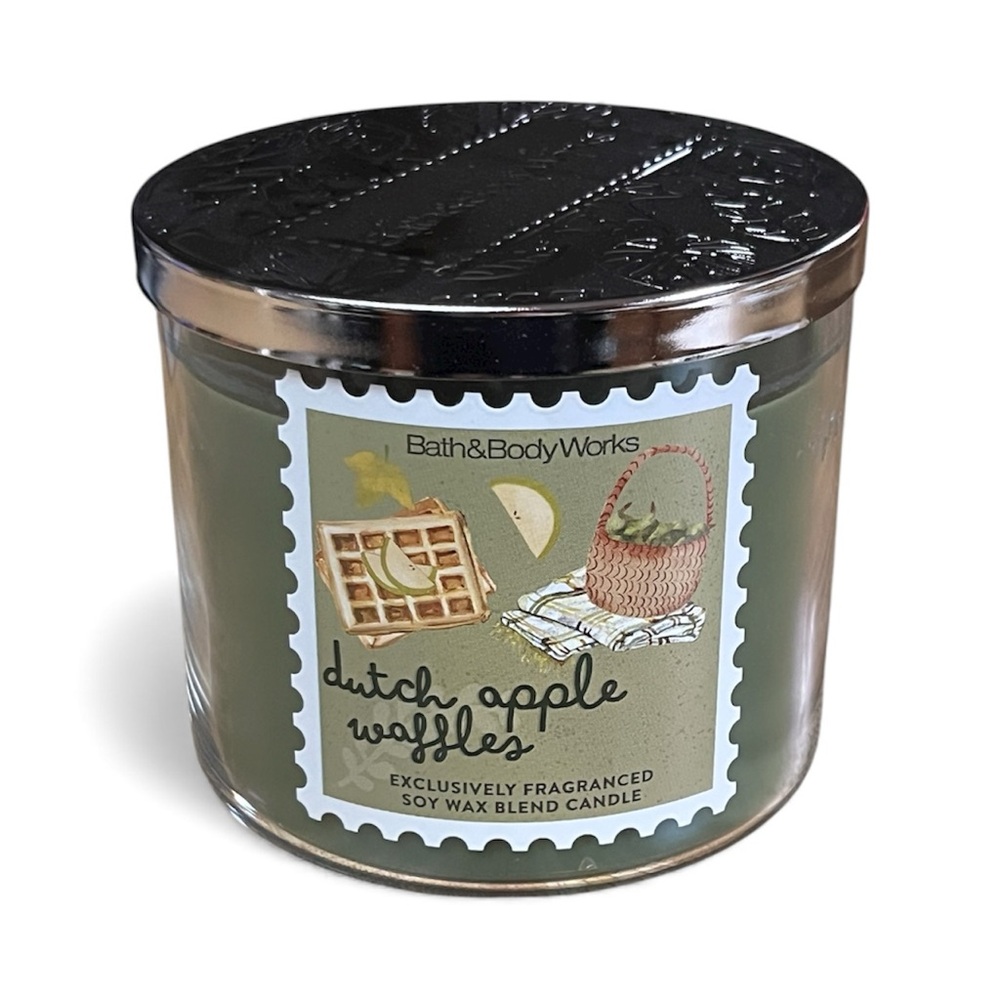 Bath & Body Works Dutch Apple Waffles 3-Wick Candle